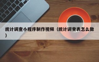 开原统计调查小程序制作视频（统计调查表怎么做）